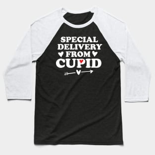 Special Delivery From Cupid, Valentines Day Baseball T-Shirt